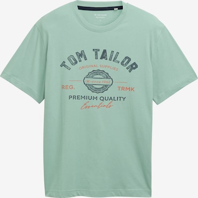 TOM TAILOR Paita värissä minttu / tummanvihreä / oranssi, Tuotenäkymä