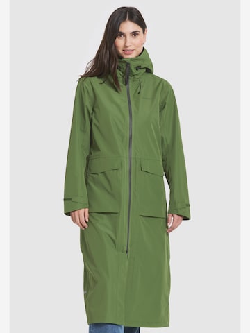Manteau outdoor 'Nadja Wns' Didriksons en vert : devant