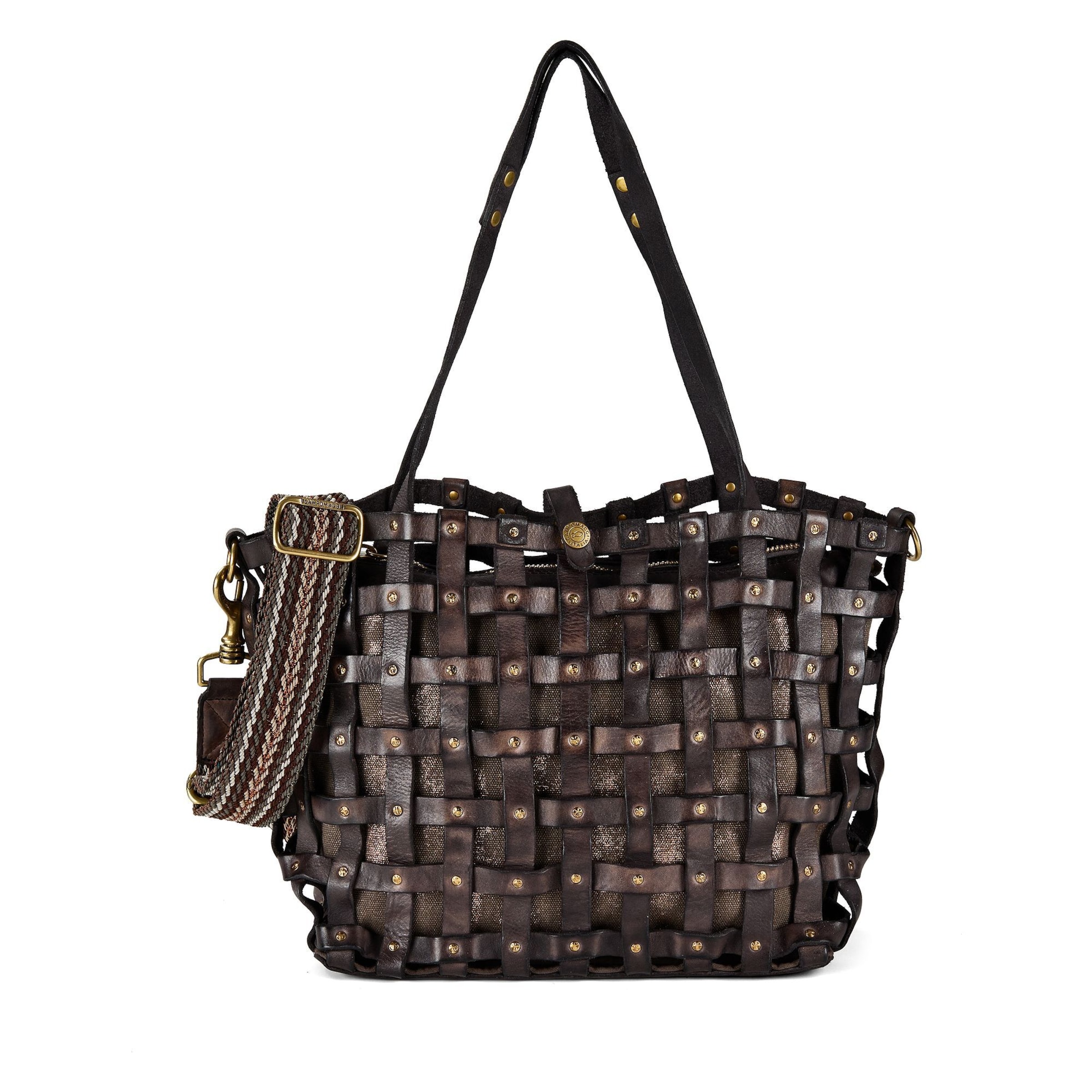 Campomaggi Shopper 'Valeria' in Braun: Vorderseite