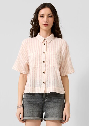 QS Bluse in Pink: Vorderseite