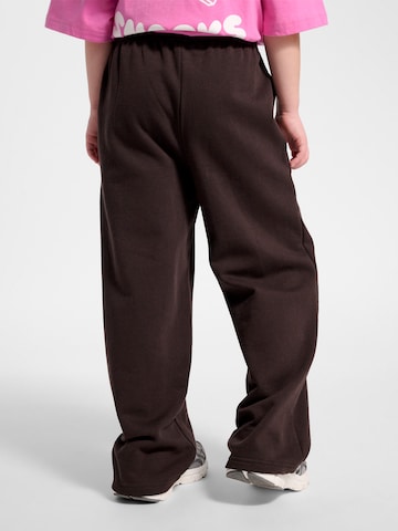 Hummel Wide leg Trousers 'Jump' in Brown