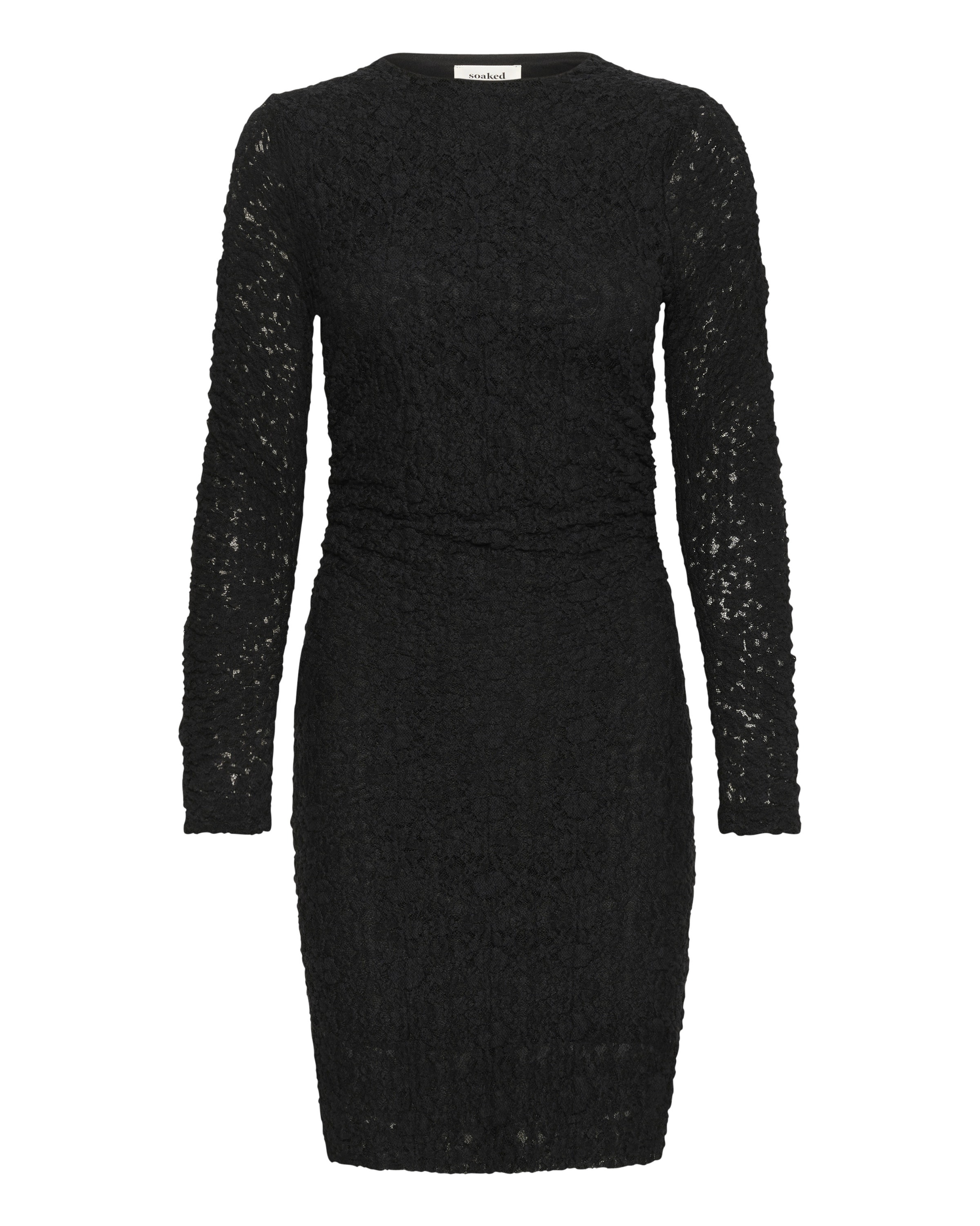 SOAKED IN LUXURY - Vestido 'SLMaleve' en negro: frente