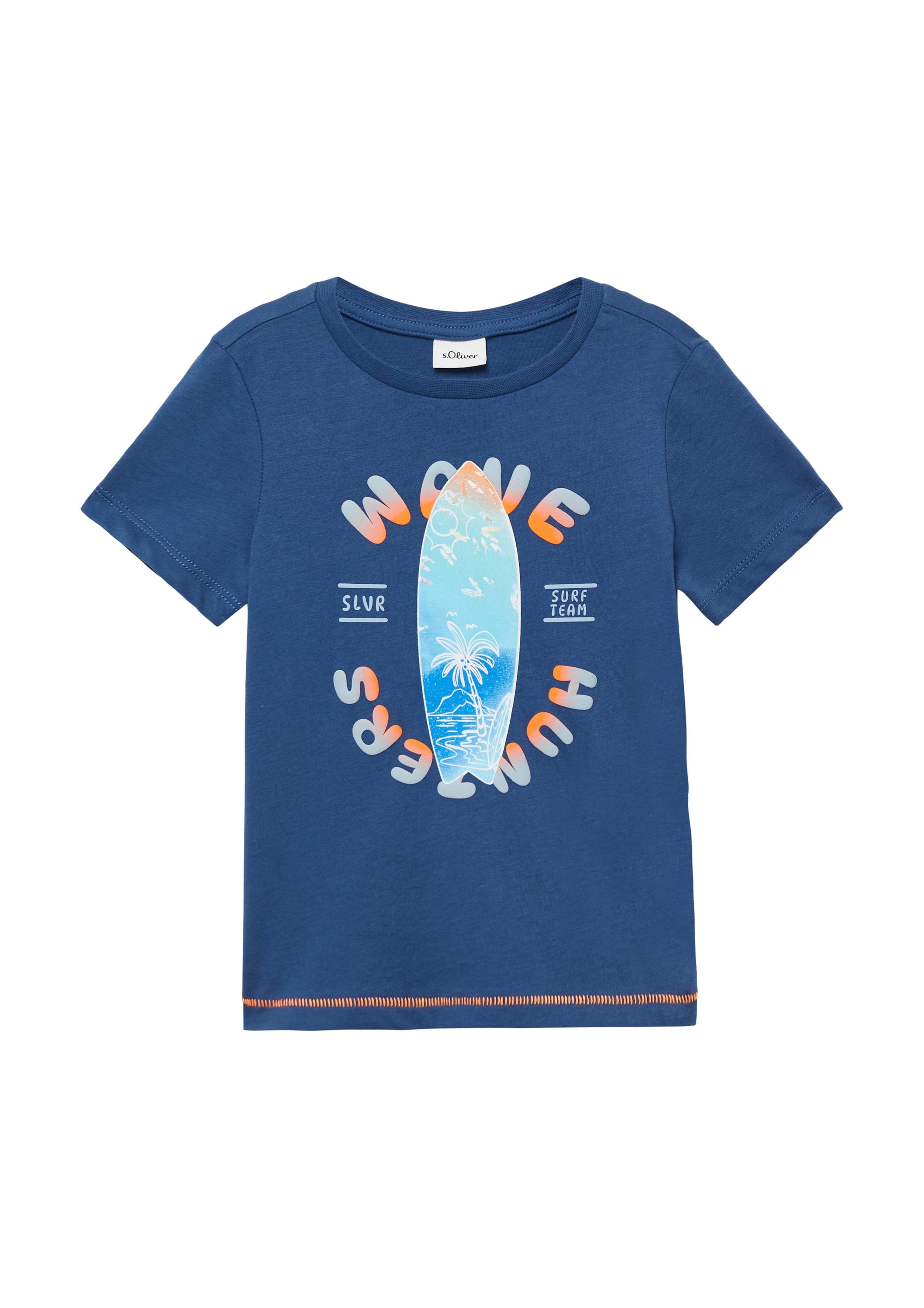 T-Shirt s.Oliver en bleu : devant