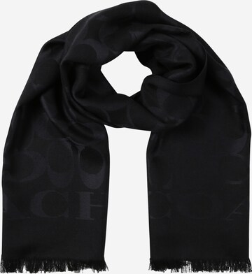 COACH Scarf in Black: front