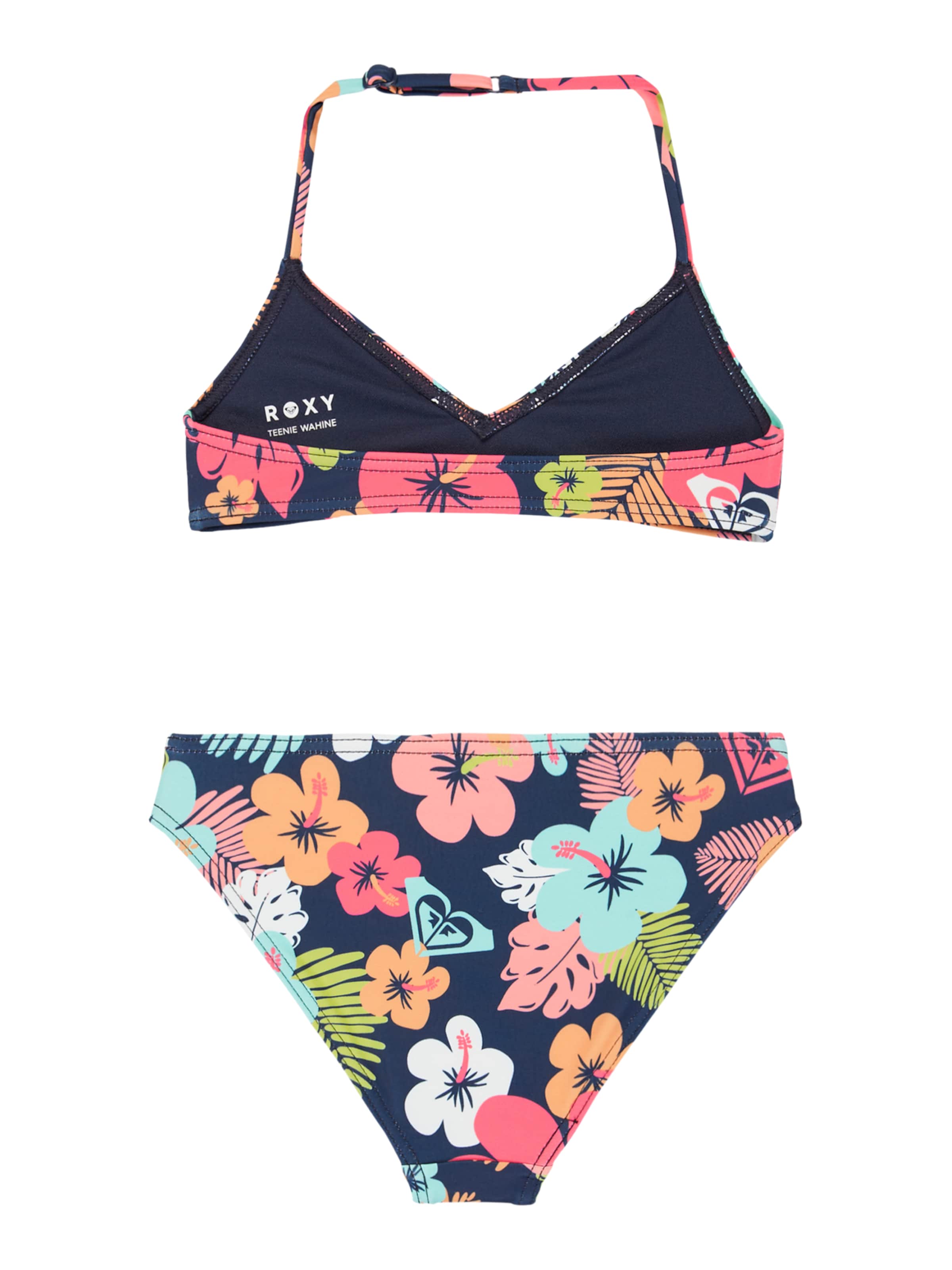 ROXY Triangel Bikini 'Morning Flower' in Blau