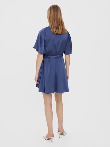 VERO MODA Jurk 'Amelia' in Blauw