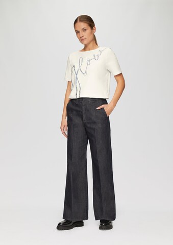 s.Oliver BLACK LABEL Shirt in White