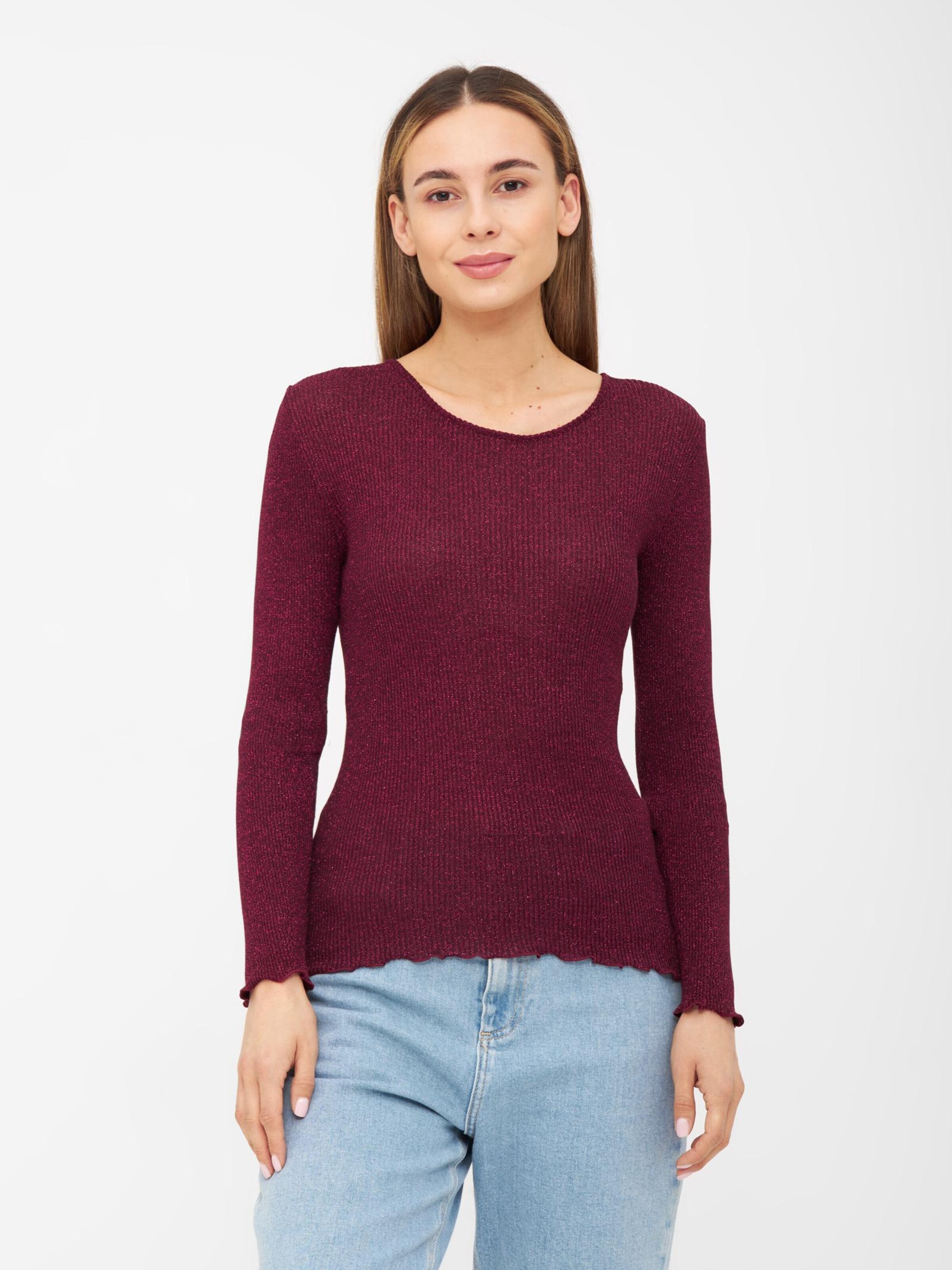 TOOche Shirt 'Berry Sparkle' in Red: front