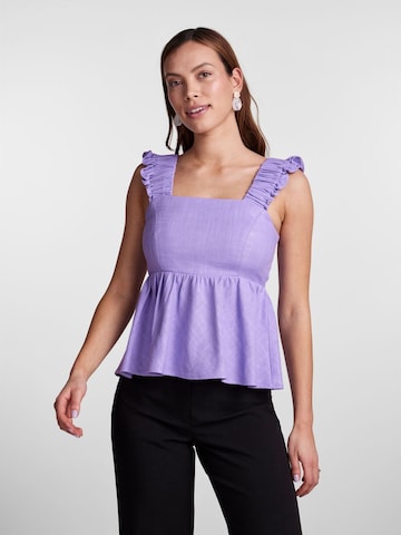 Y.A.S Top 'ISMA' in Purple: front