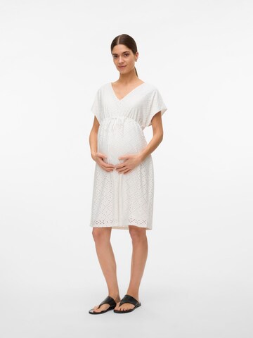 Vero Moda Maternity - Vestido 'VMMTassa' en blanco
