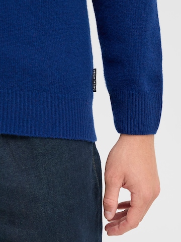 Casual Friday Knit Cardigan 'Karl' in Blue