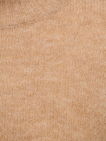 ICHI - Jersey en beige