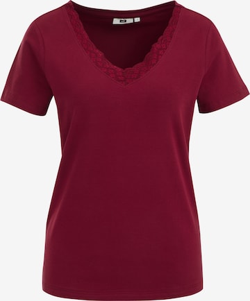 WE Fashion T-shirt i röd: framsida