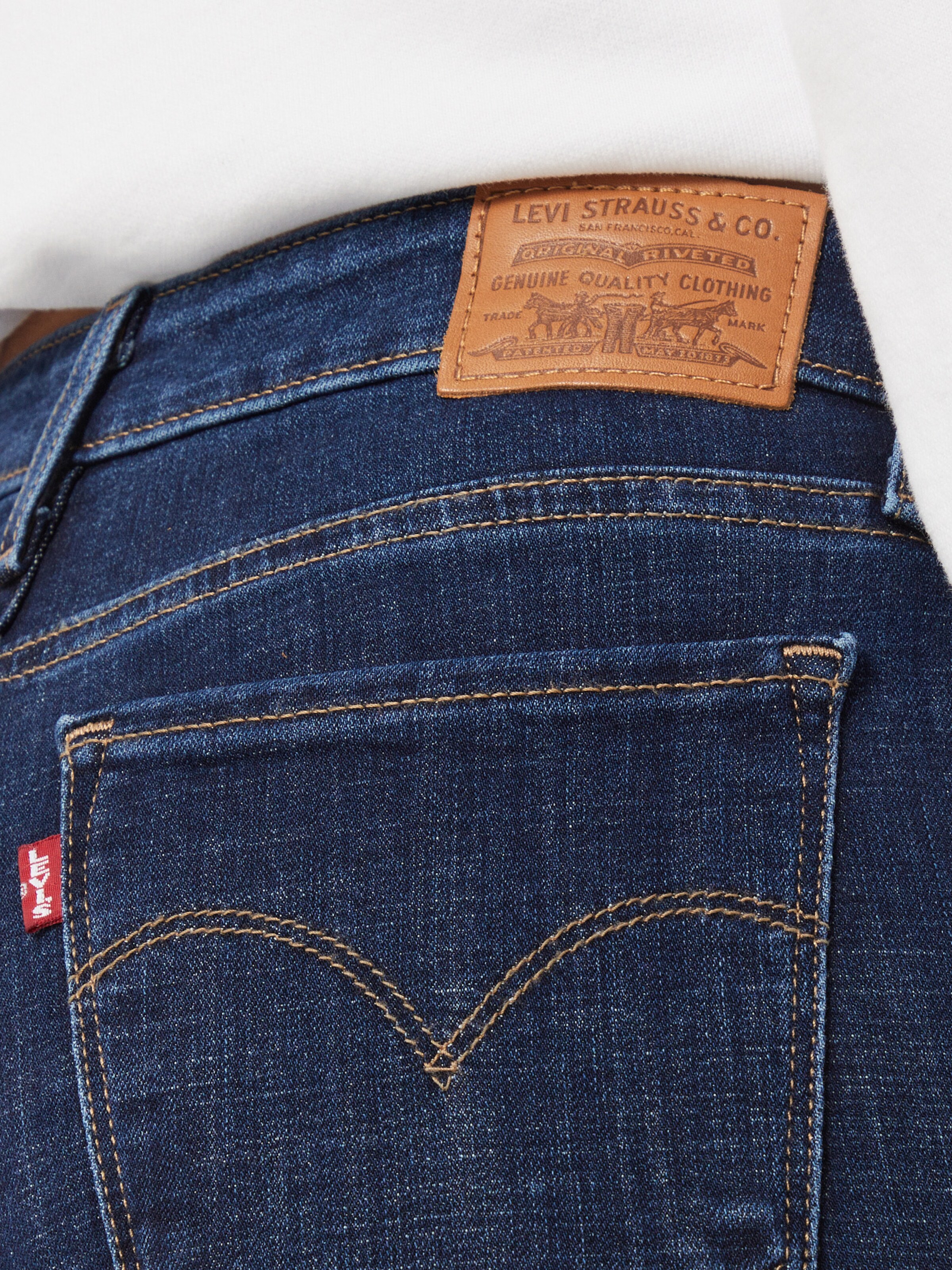 Frauen Jeans LEVI'S Jeans '711™ Skinny' in Dunkelblau - JM42273