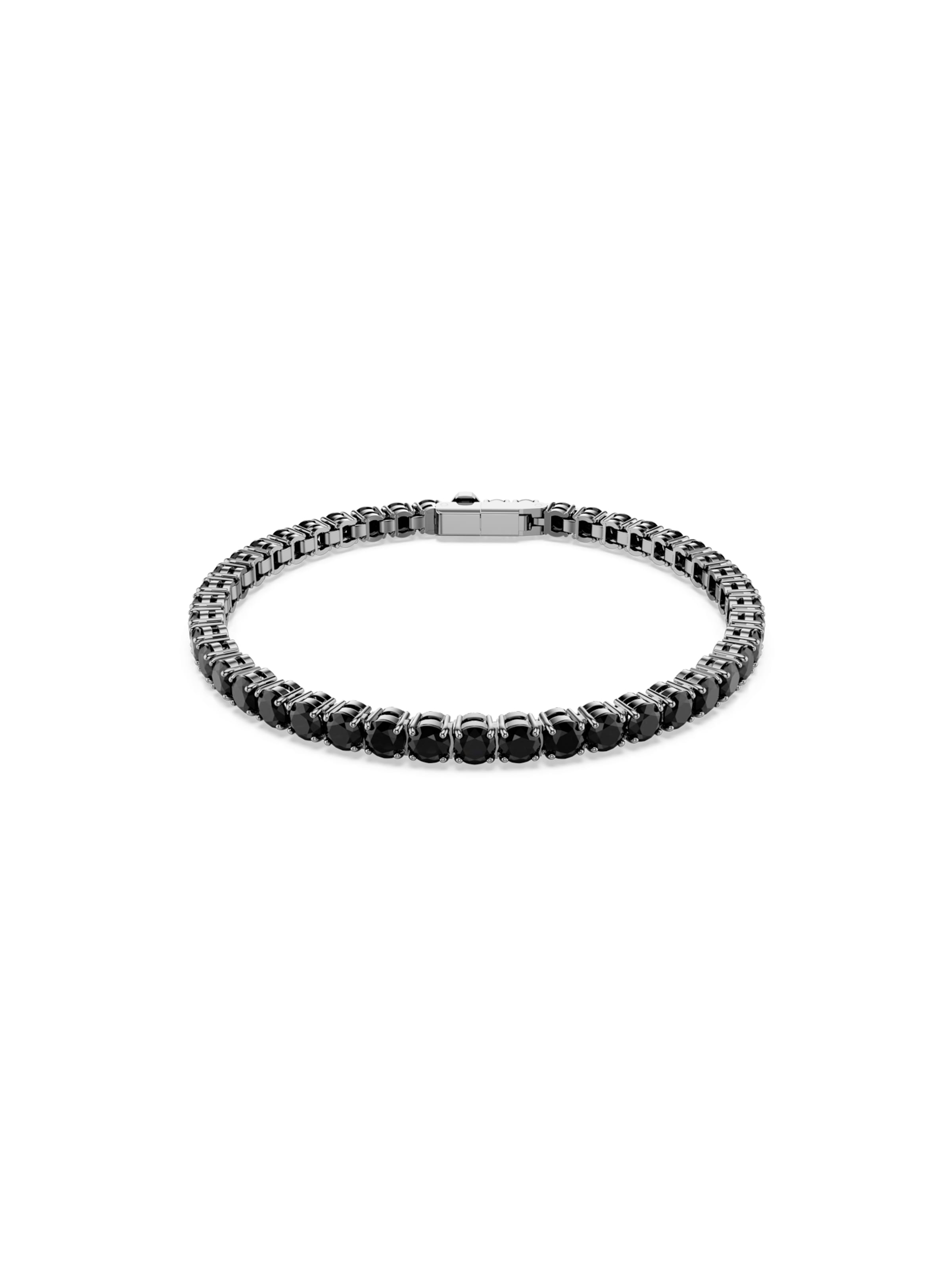 Braccialetto 'Matrix' di Swarovski in nero: frontale