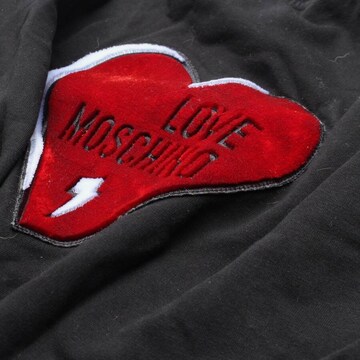 Love Moschino Sweatshirt / Sweatjacke XXL in Schwarz