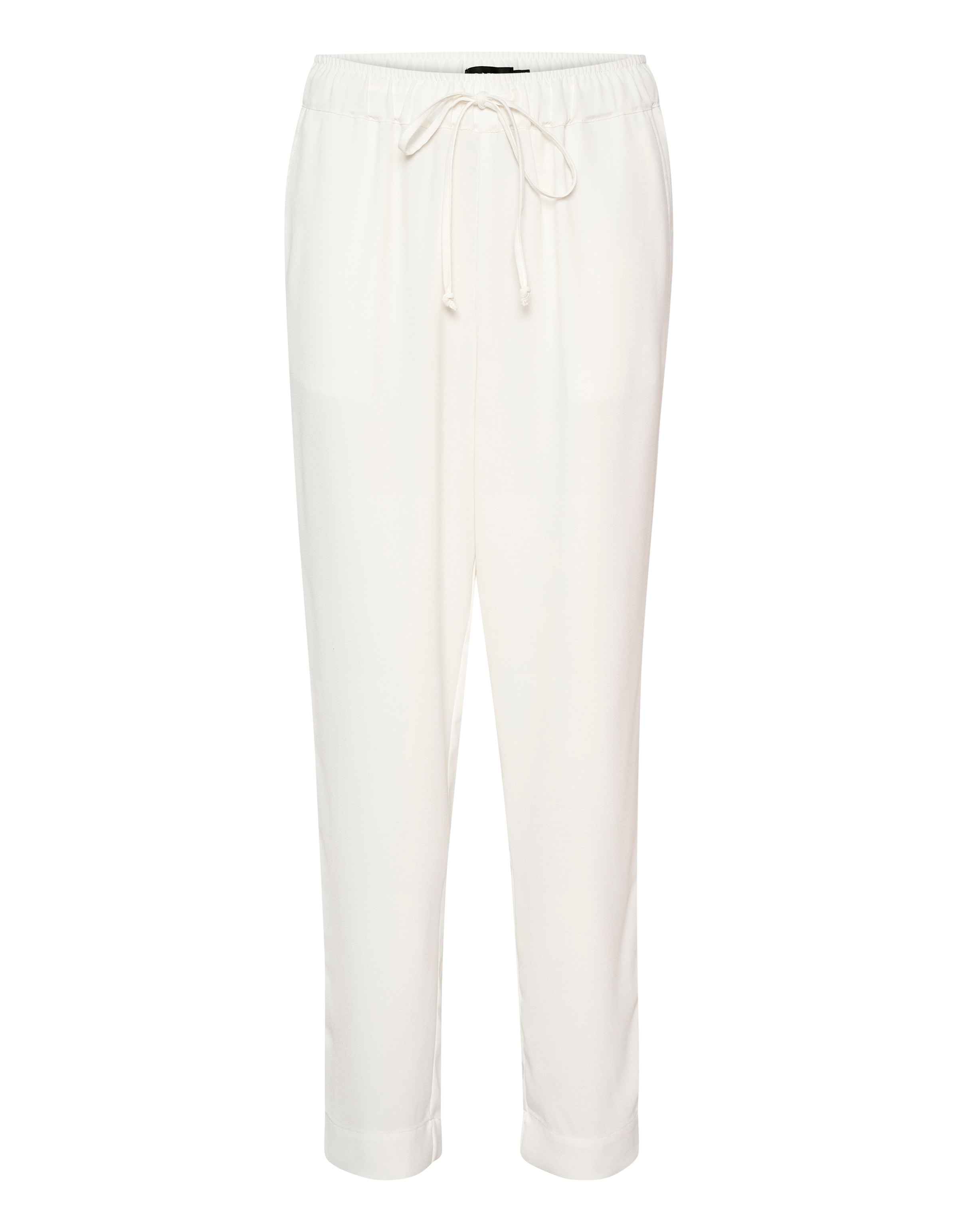 SOAKED IN LUXURY Püksid 'Shirley', värv valge: eest vaates