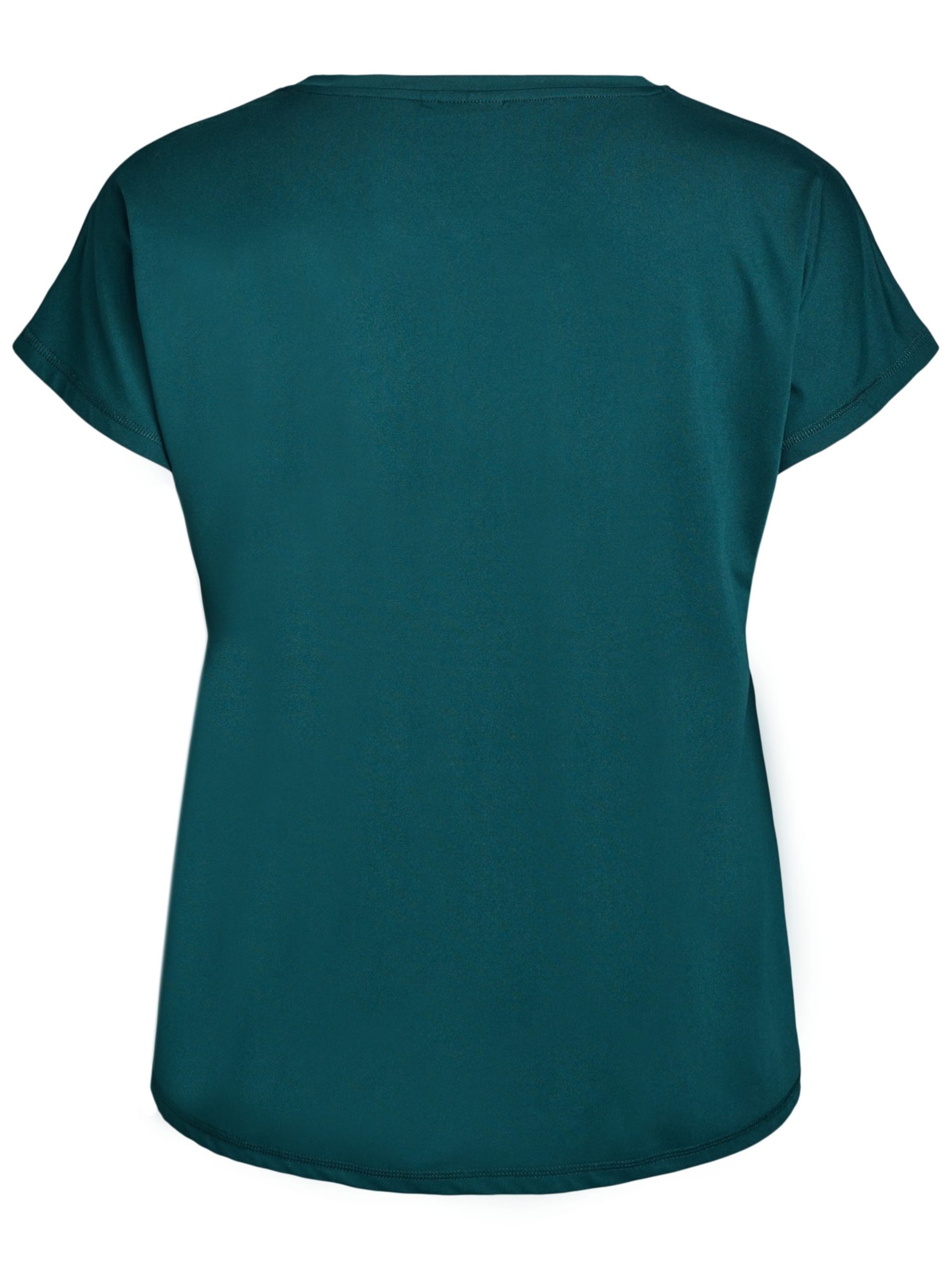 Zizzi Tričko 'Abasic' – zelená