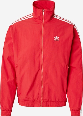 Veste mi-saison ADIDAS ORIGINALS en rouge : devant