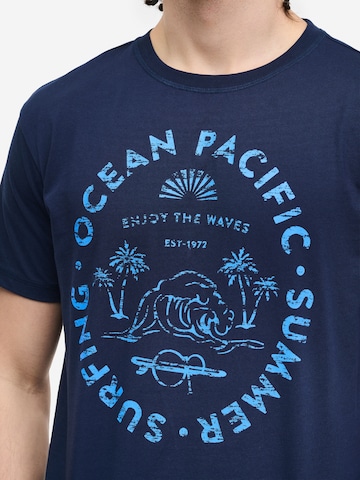 Ocean Pacific Μπλουζάκι 'Tathra' σε μπλε