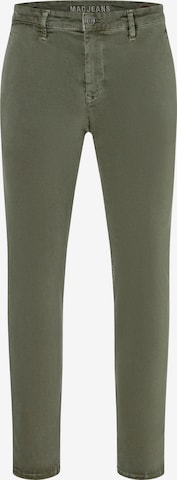 MAC Slimfit Chinohose in Grün: Vorderseite