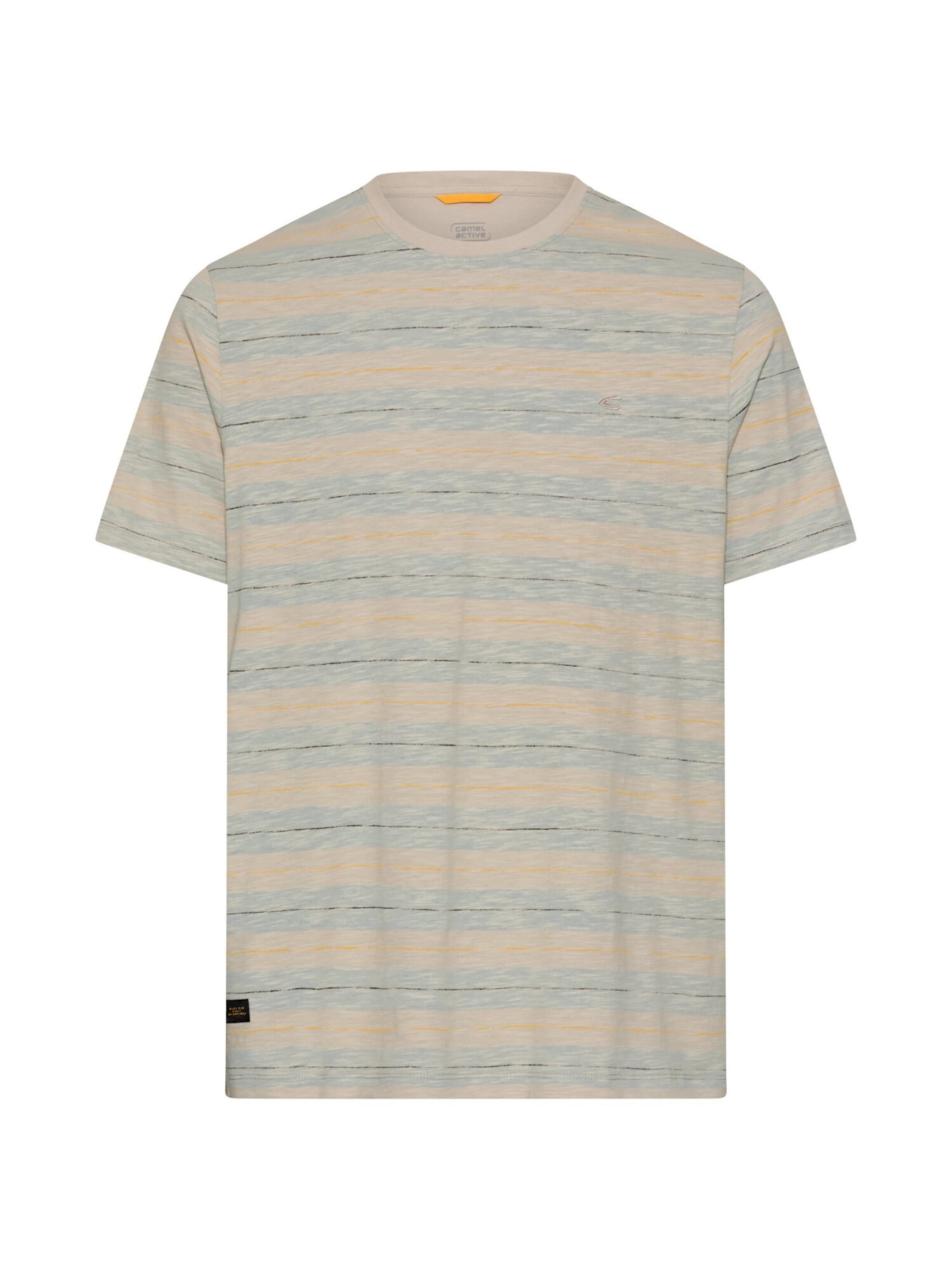 CAMEL ACTIVE Shirt in Beige / Aqua / Orange, Item view