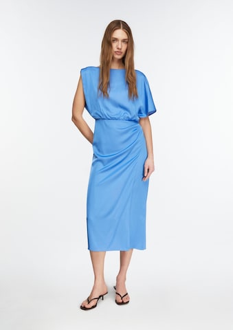 COMMA Kleid in Blau: Vorderseite