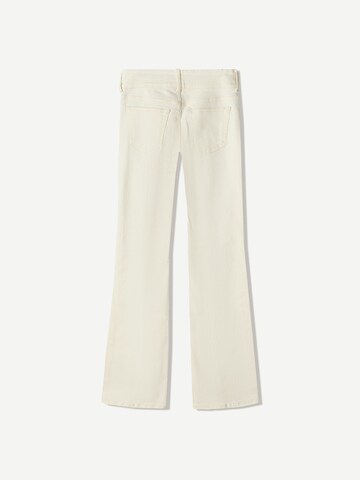 Bootcut Jean Bershka en beige