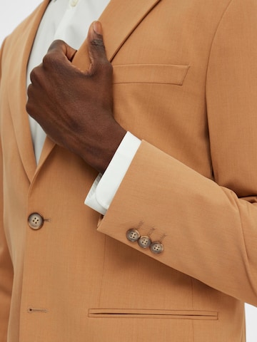 SELECTED HOMME Slim fit Suit Jacket 'Liam' in Beige