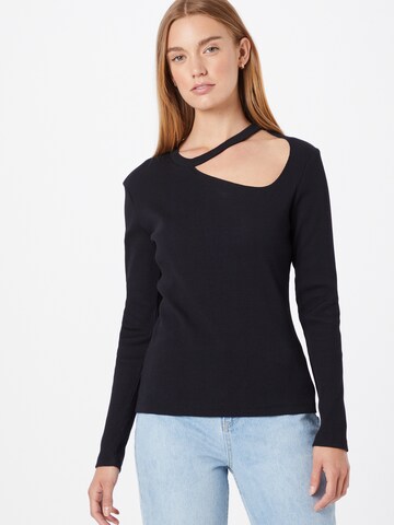 JUST FEMALE Shirt 'Rancho' in Black: front