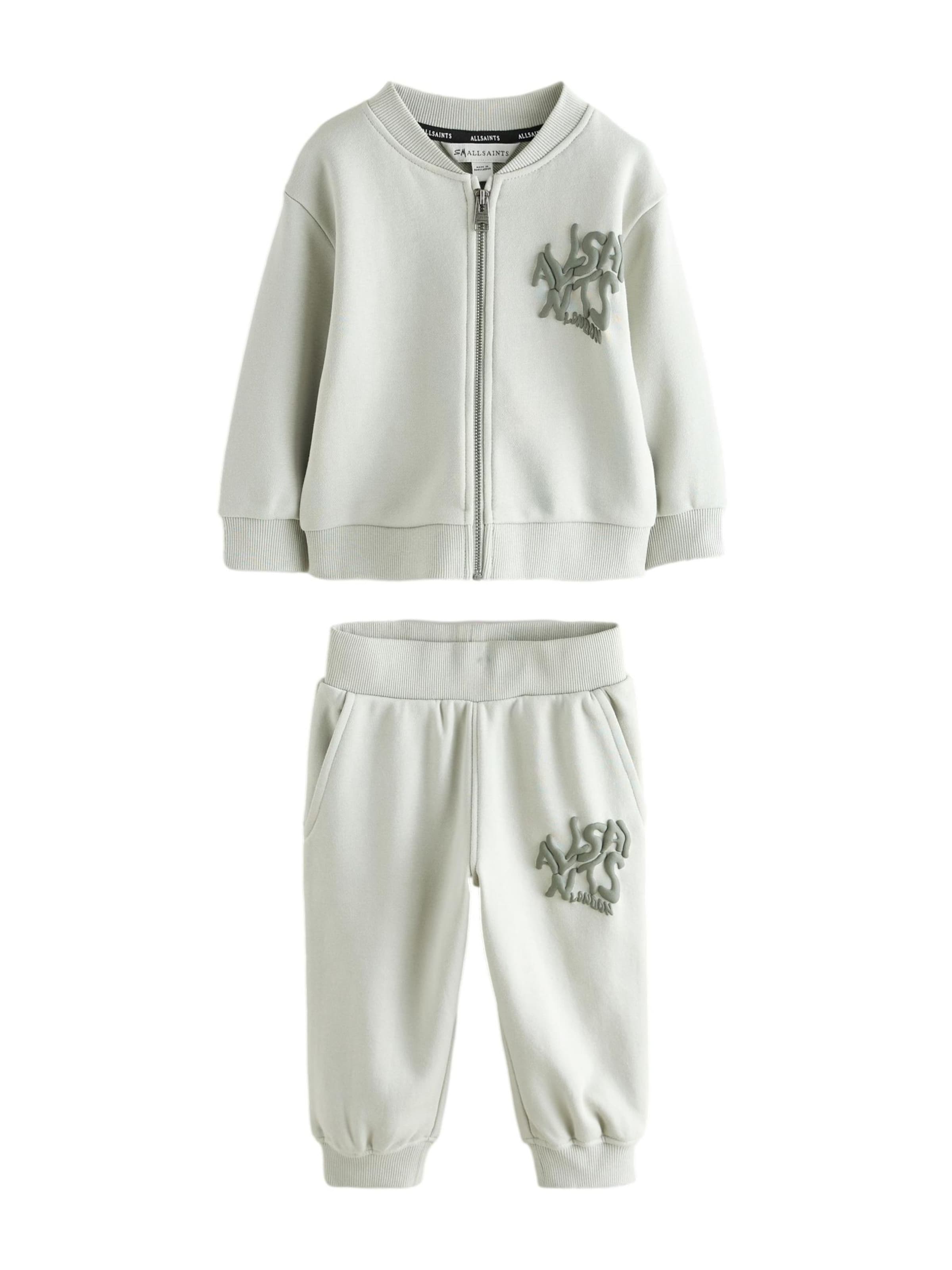 smALLSAINTS Jogginganzug in pastellgrün / dunkelgrün, Produktansicht