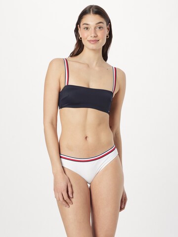 Tommy Hilfiger Underwear Μπαντό Τοπ μπικίνι σε μπλε