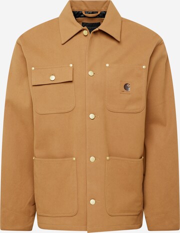 Carhartt WIPPrijelazna jakna 'Michigan' - smeđa boja: prednji dio