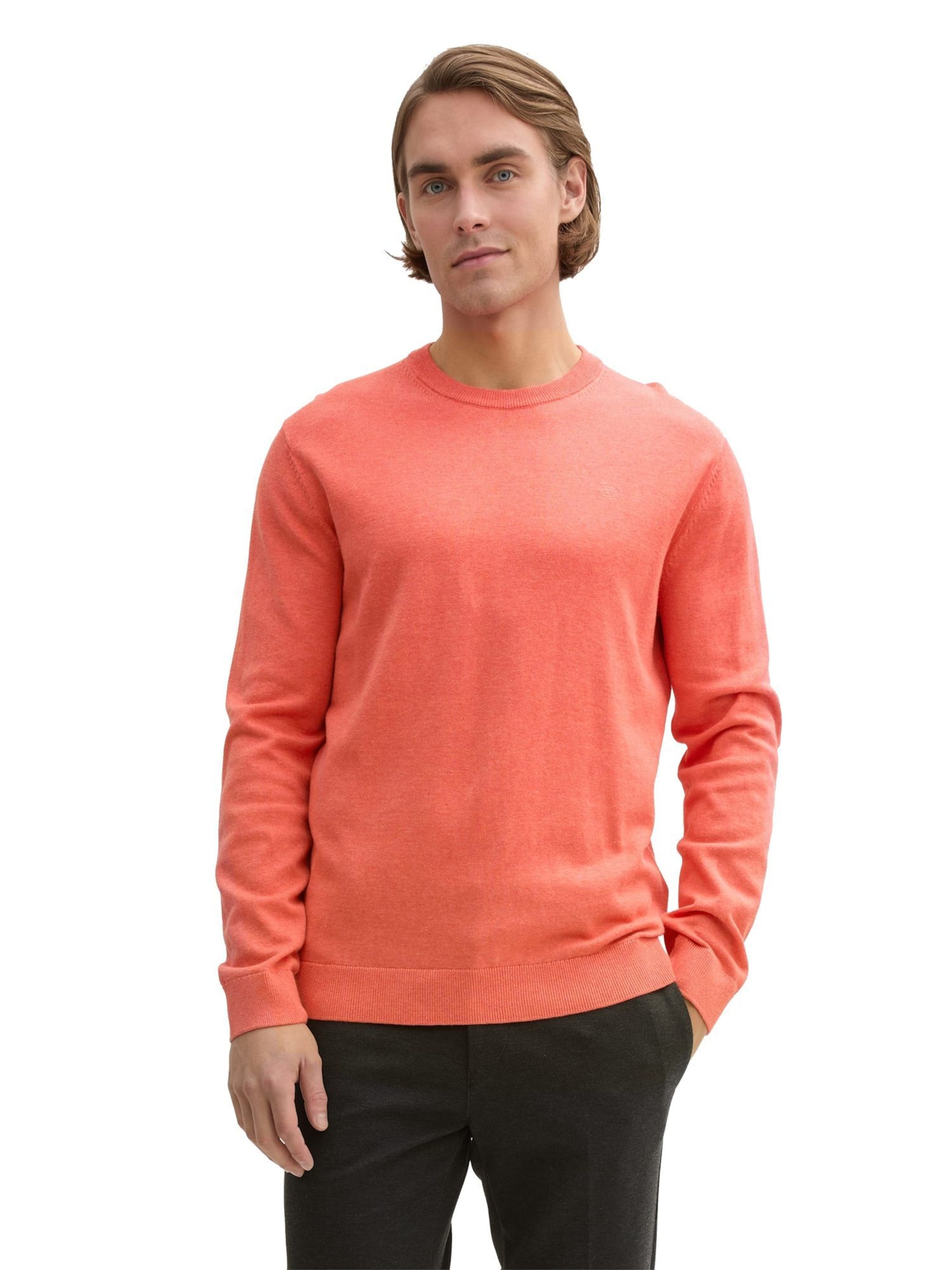 Pull-over TOM TAILOR en rouge