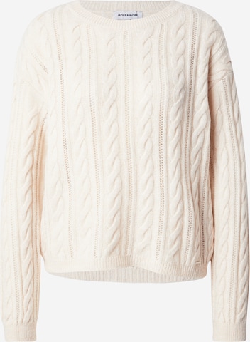 MORE & MORE Свитер в Бежевый: спереди