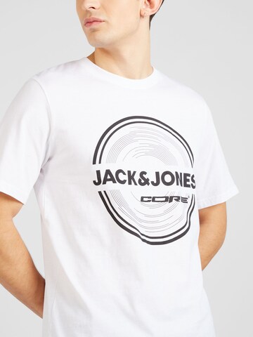 balta JACK & JONES Marškinėliai 'PILOU'