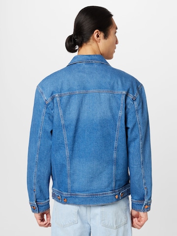 WRANGLER Overgangsjakke 'Anti Fit Jacket' i blå