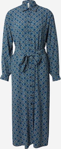 Pepe Jeans - Vestido camisero 'KIMBA' en azul: frente