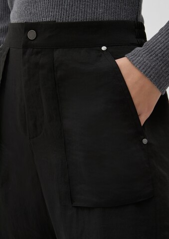 QS Regular Карго панталон в черно