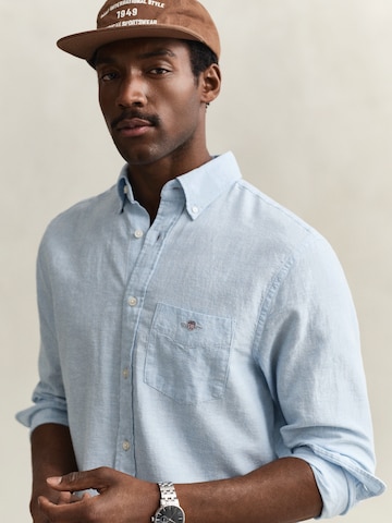 GANT - Regular Fit Camisa clássica em azul
