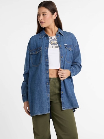 GUESS Bluse in Blau: Vorderseite