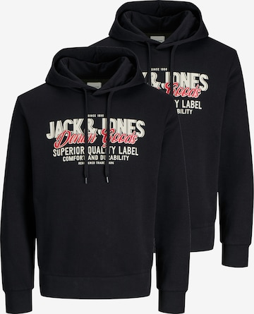 JACK & JONES Sweatshirt 'Logo' in Schwarz: Vorderseite