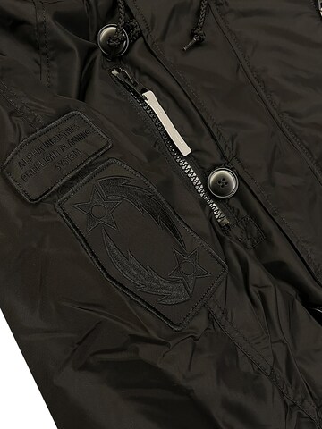 ALPHA INDUSTRIES Winter Jacket 'PPS N2B' in Black