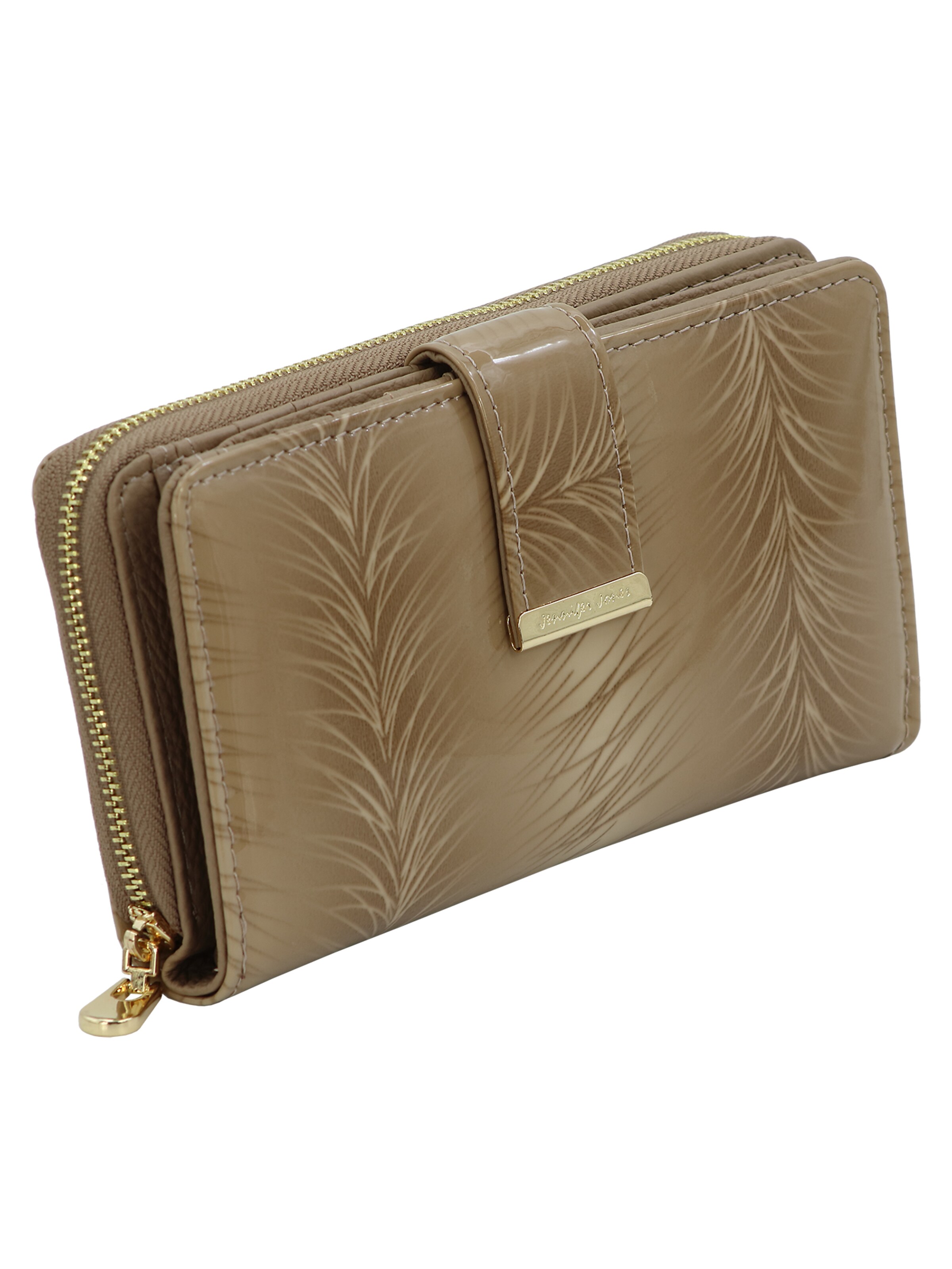 Jennifer Jones Wallet in Beige