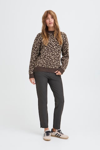 Pull-over 'PZARTHA' Pulz en marron