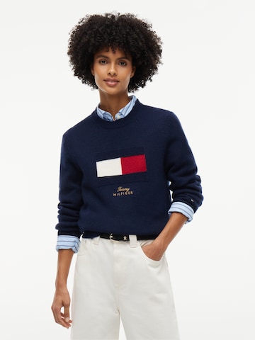TOMMY HILFIGER Πουλόβερ σε μπλε: μπροστά