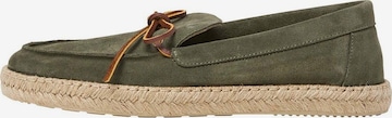 Hackett London Espadrilles 'Altea' in Grün: Vorderseite