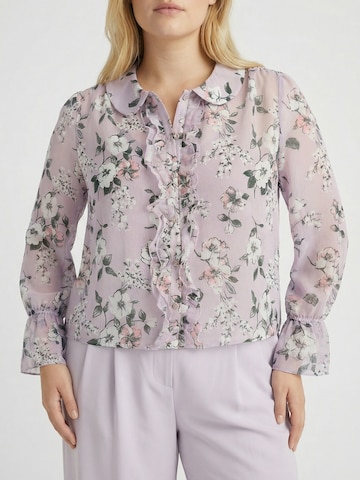 Chemisier 'Kate' GUIDO MARIA KRETSCHMER FOR BRIDGERTON en violet