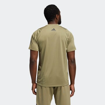 ADIDAS PERFORMANCE - Camisa funcionais 'FreeLift' em verde