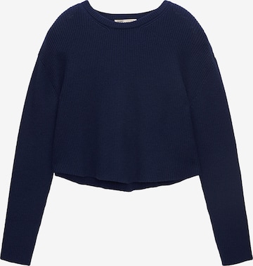 Pull&Bear Trui in Blauw: voorkant